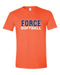 Force Softball Orange Tee