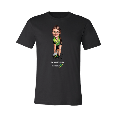 Daria Pajak Caricature T-shirt by Bowlerx.com