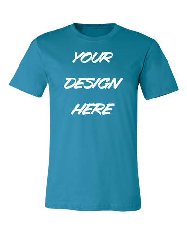 New DTG Unisex T-shirt Aqua